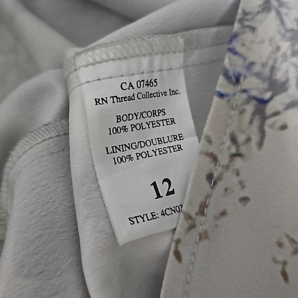 A.B.S Collection Floral Dress Size 12 NWT - Picture 12 of 13